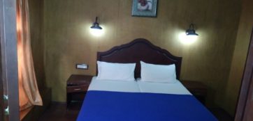 Bedroom in a Alleppey Houseboat