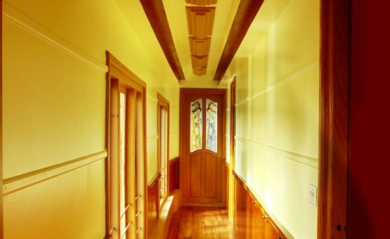 Corridor in Alleppey Houseboat